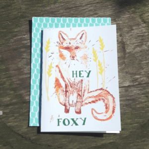 Foxy Greeting Card 2