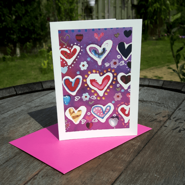 Heart Greeting Card 1
