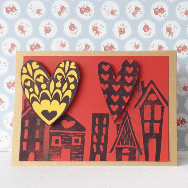Stamped House Card 2 - nancyeartist.com